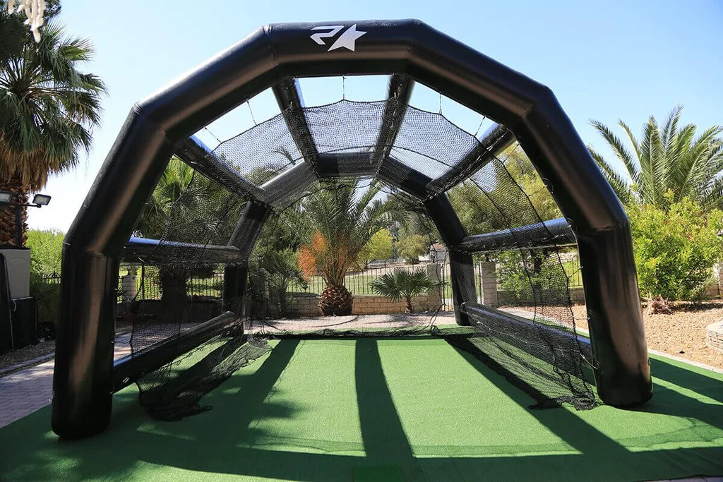 Experience Golfing Paradise with Rude American USA's Inflatable Golf Ranges!